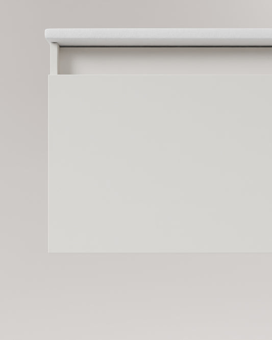 Zuri 1 Schublade weiß cube