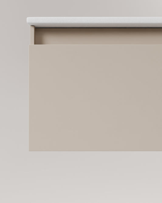 Zuri 1 Schublade taupe