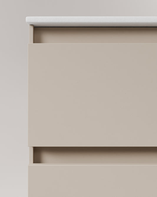 Zuri 2 Schubladen taupe