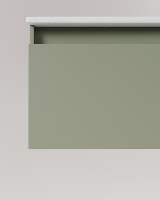 Zuri 1 Schublade kitami-grun cube