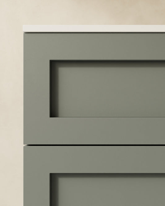 Tera 2 Schubladen (unterschiedlich gross) grungrau