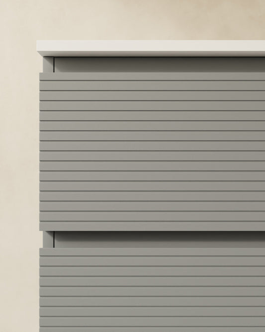 Denali 2 Schubladen (unterschiedlich gross) steingrau