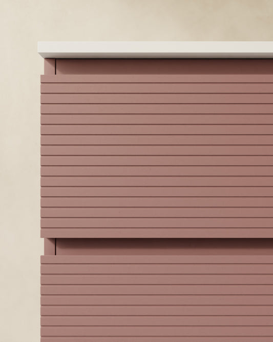 Denali 2 Schubladen rotgrau