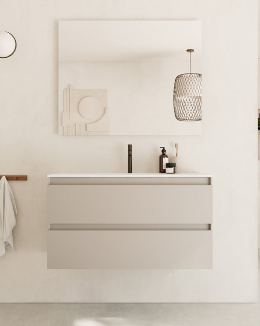 Zuri 2 Schubladen taupe