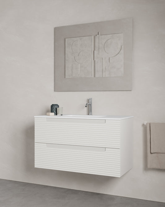 Kairo 2 Schubladen weiss