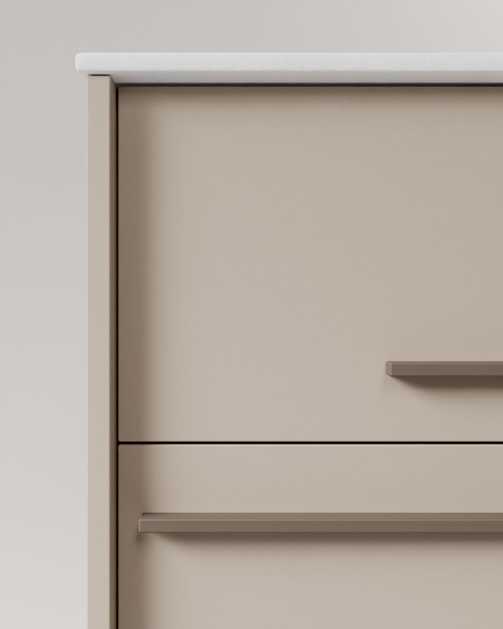 Aqua 2 Schubladen Taupe Quarz