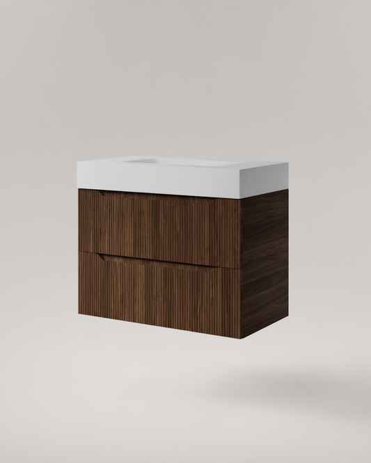 Furniture 2 Schubladen taupe + Basin (Color)