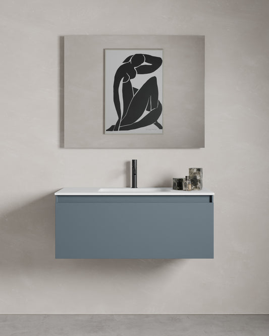 Zuri 1 Schublade meerblau