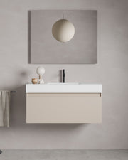 Zuri 1 Schublade taupe cube