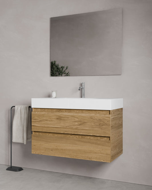 Zuri 2 Schubladen natureiche cube