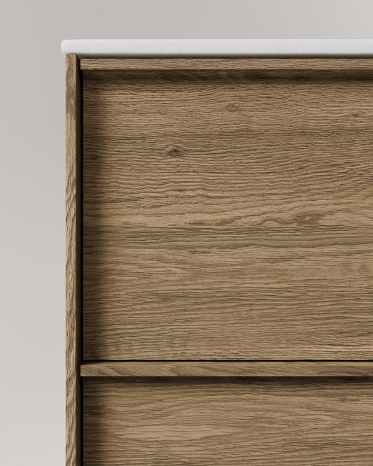 Loira 2 Schubladen natureiche cube