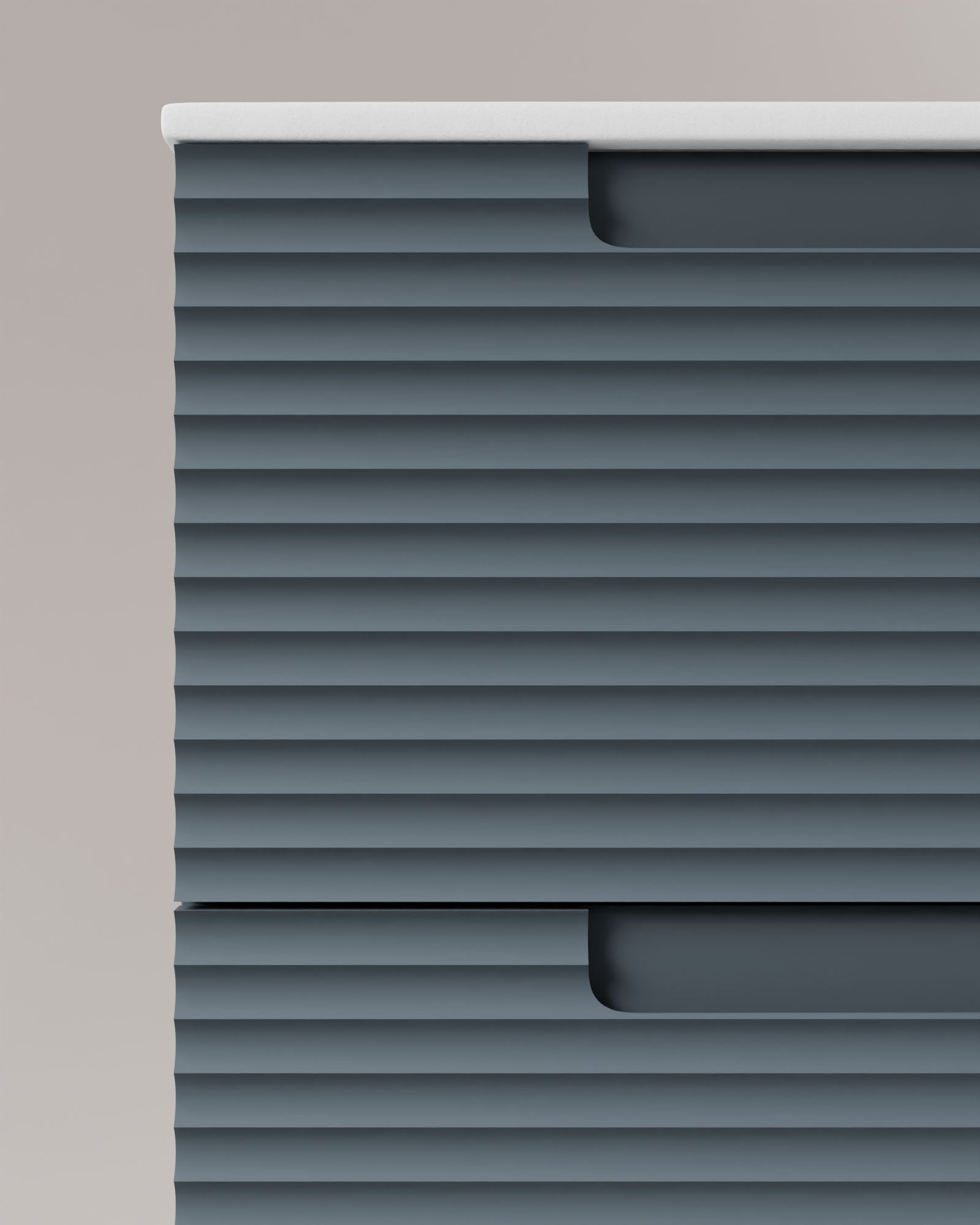 Cairo 2 cajones azul mar