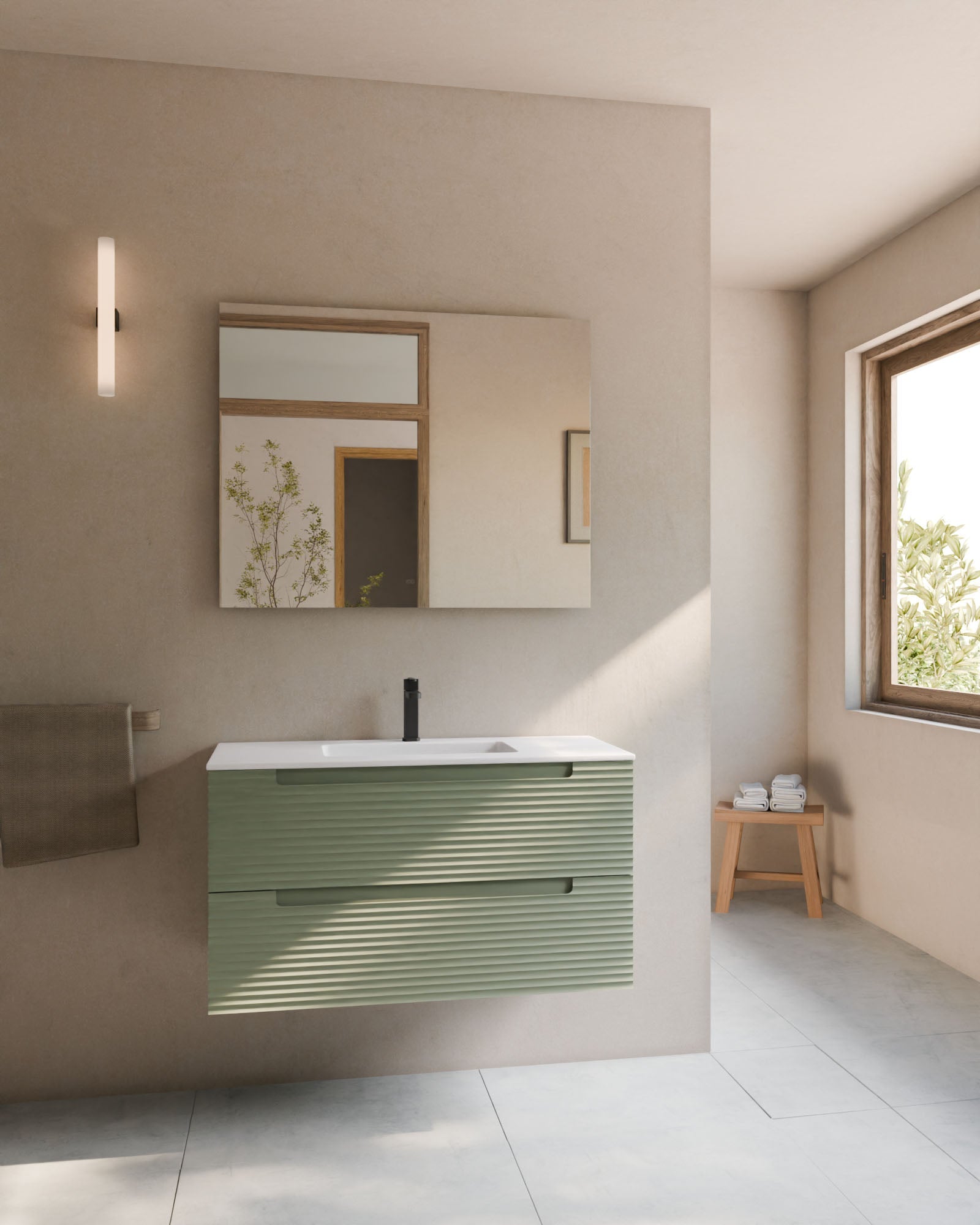 Kairo 2 cajones verde Kitami