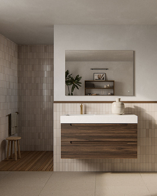 Kairo 2 Schubladen nussbaum cube