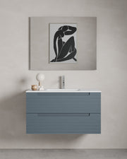 Cairo 2 cajones azul mar