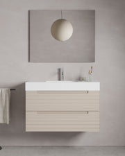 Kairo 2 Schubladen taupe cube