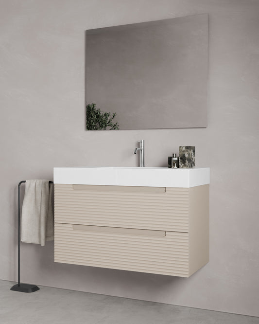 Kairo 2 Schubladen taupe cube