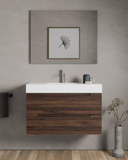 Kairo 2 Schubladen nussbaum cube