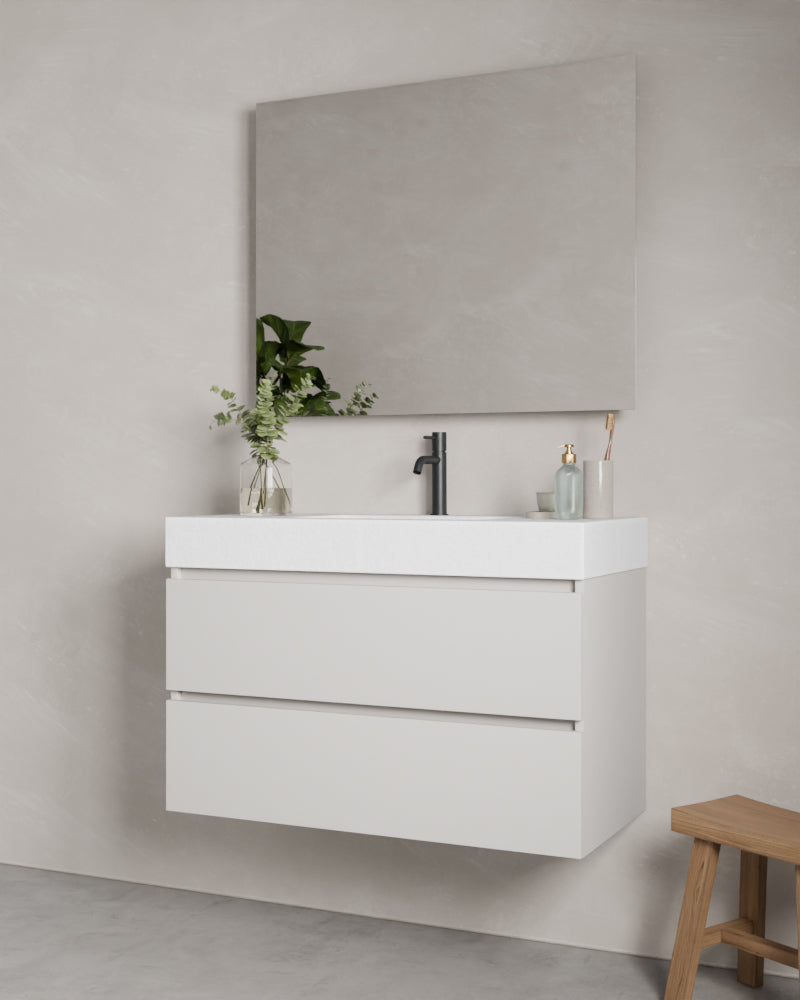 Numa 2 cajones blanco cube