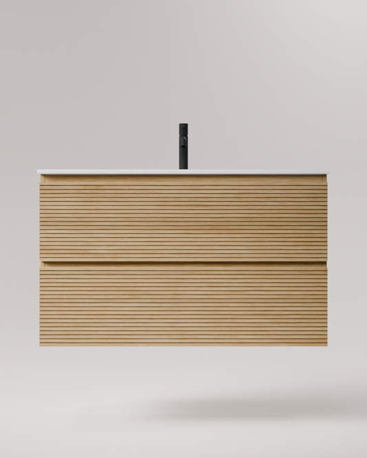 Denali 2 cajones nogal-roble