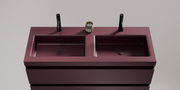 Ardelia Vasque Bordeaux Double vasque