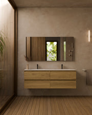 Zuri 4 cajones Doble seno Roble Natural